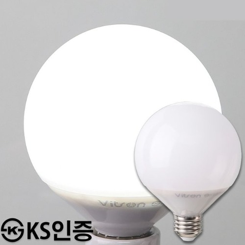 비츠온 볼구 LED 에코 12W 주광색 G95 숏타입 E26
